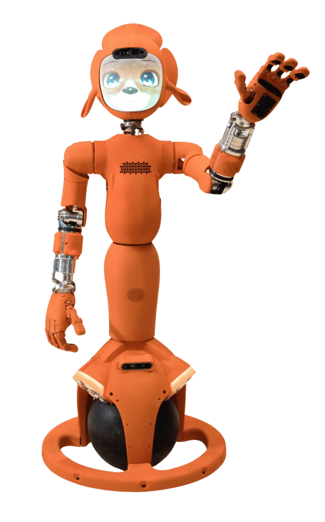 Flo AI concierge robot